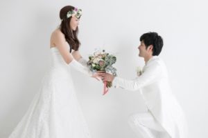 結婚式　花束