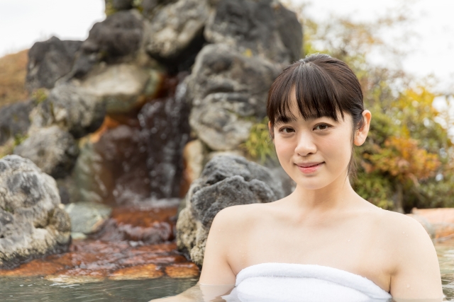 温泉 女性
